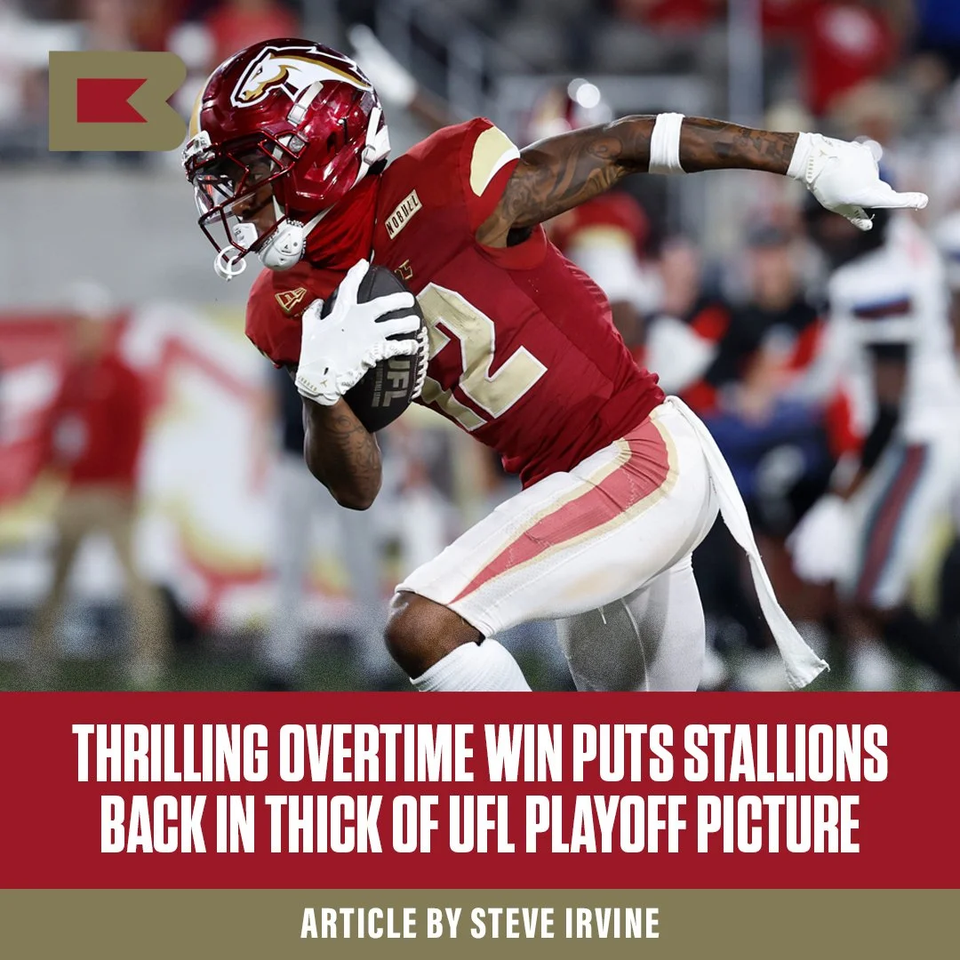 Thrilling overtime win puts Stallions Back In Thick of UFL Playoff Race