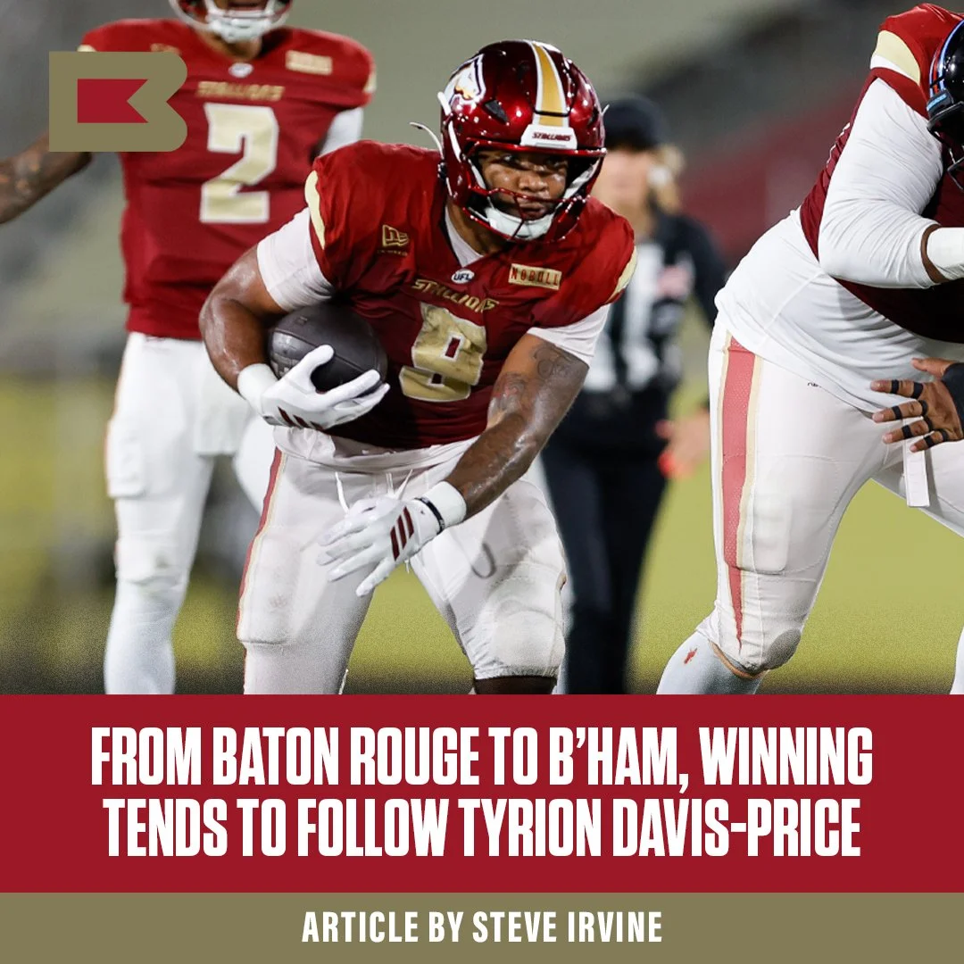 From Baton Rouge to Birmingham, Winning Tends To Follow Tyrion Davis-Price