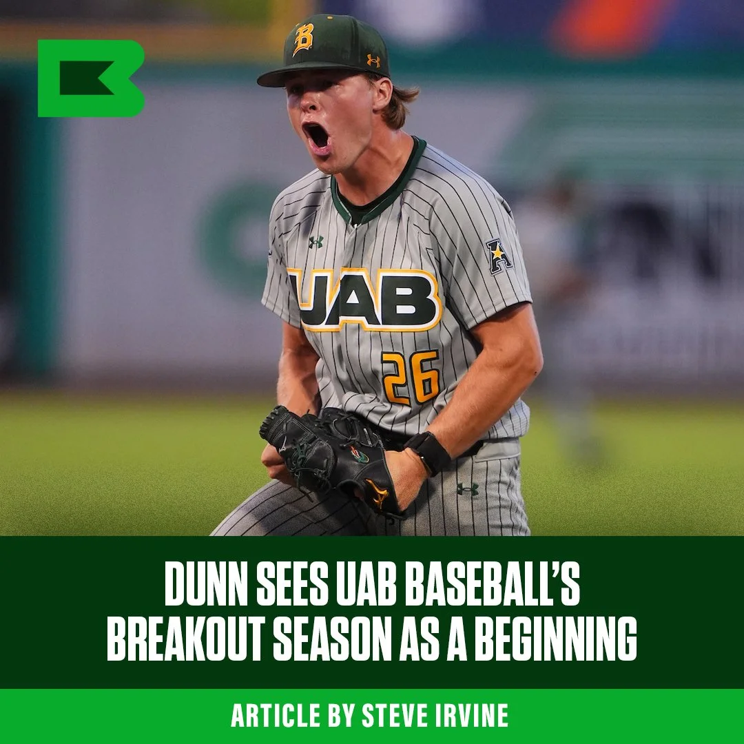 Dunn Sees UAB Baseball’s Breakout Season as a Beginning