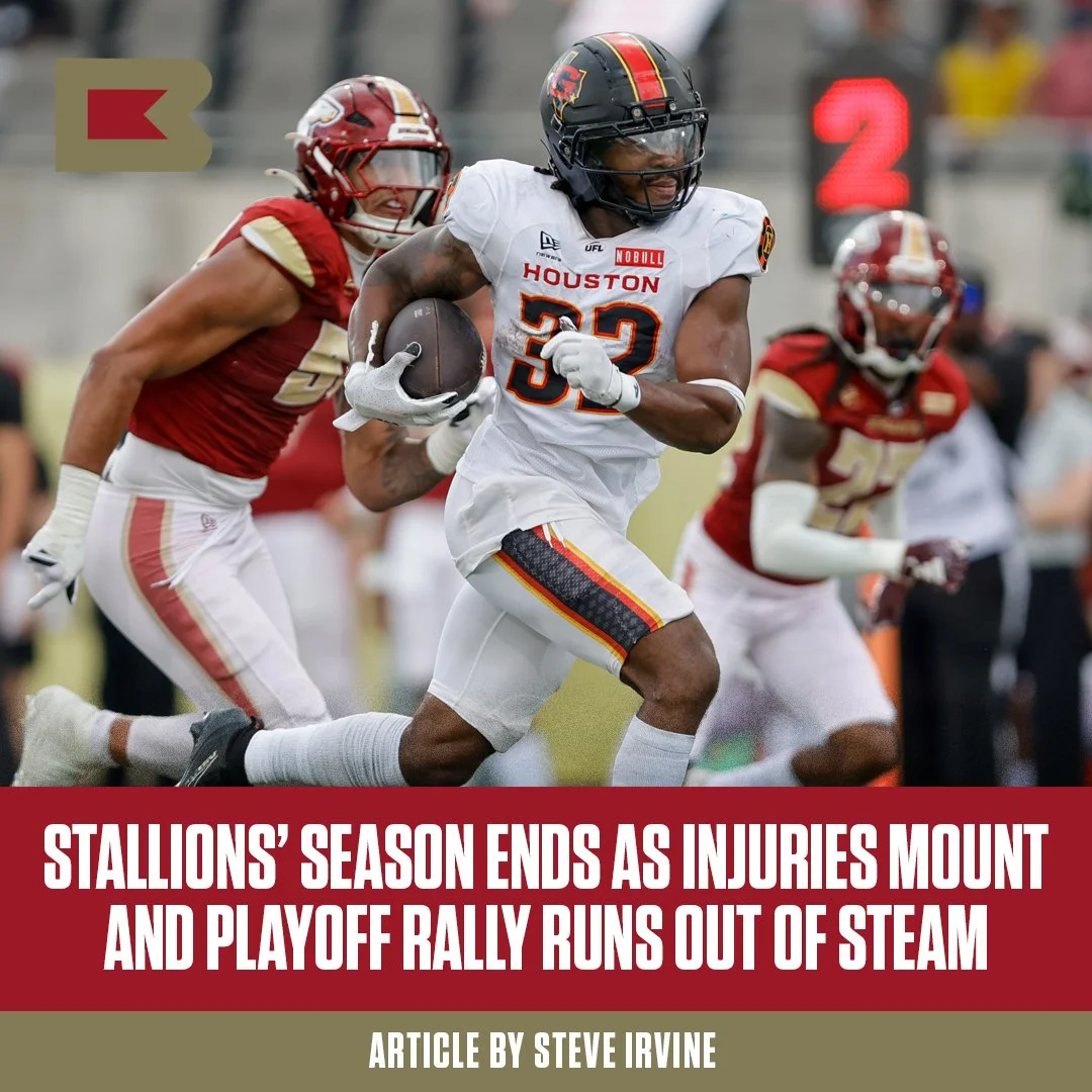 Stallions’ season ends as injuries mount and playoff rally runs out of steam