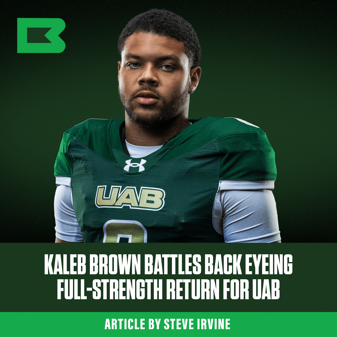 Kaleb Brown Battles Back EYEING Full-Strength Return for UAB