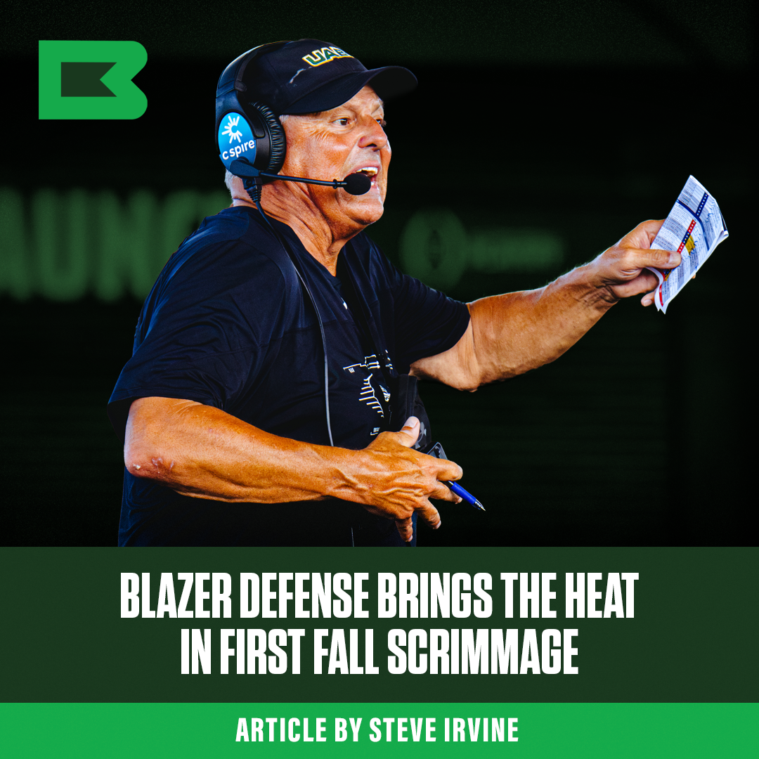 Blazer DEFENSE Brings the Heat In First Scrimmage