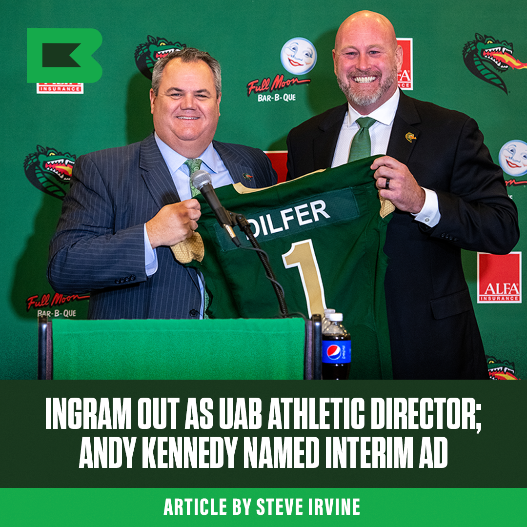 Ingram out as UAB Ad; Kennedy named interim