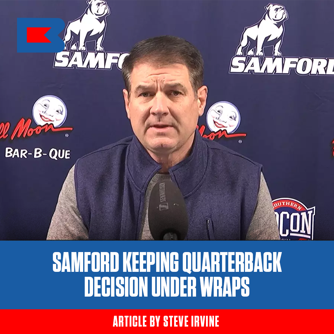 Samford Keeps Quarterback Choice Under Wraps