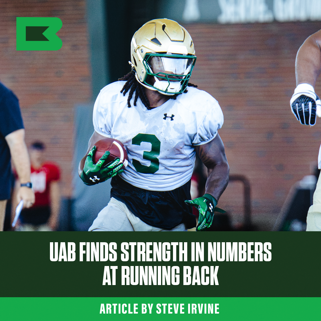 UAB finds Strength In Numbers At Running Back