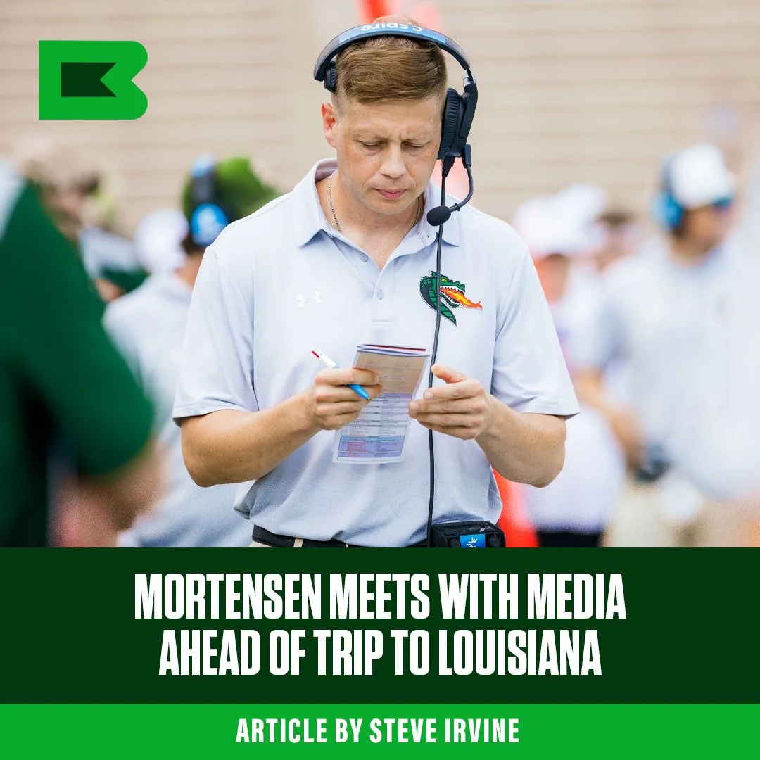 Alex Mortensen Meets With MEdia Ahead of Trip to Louisiana 