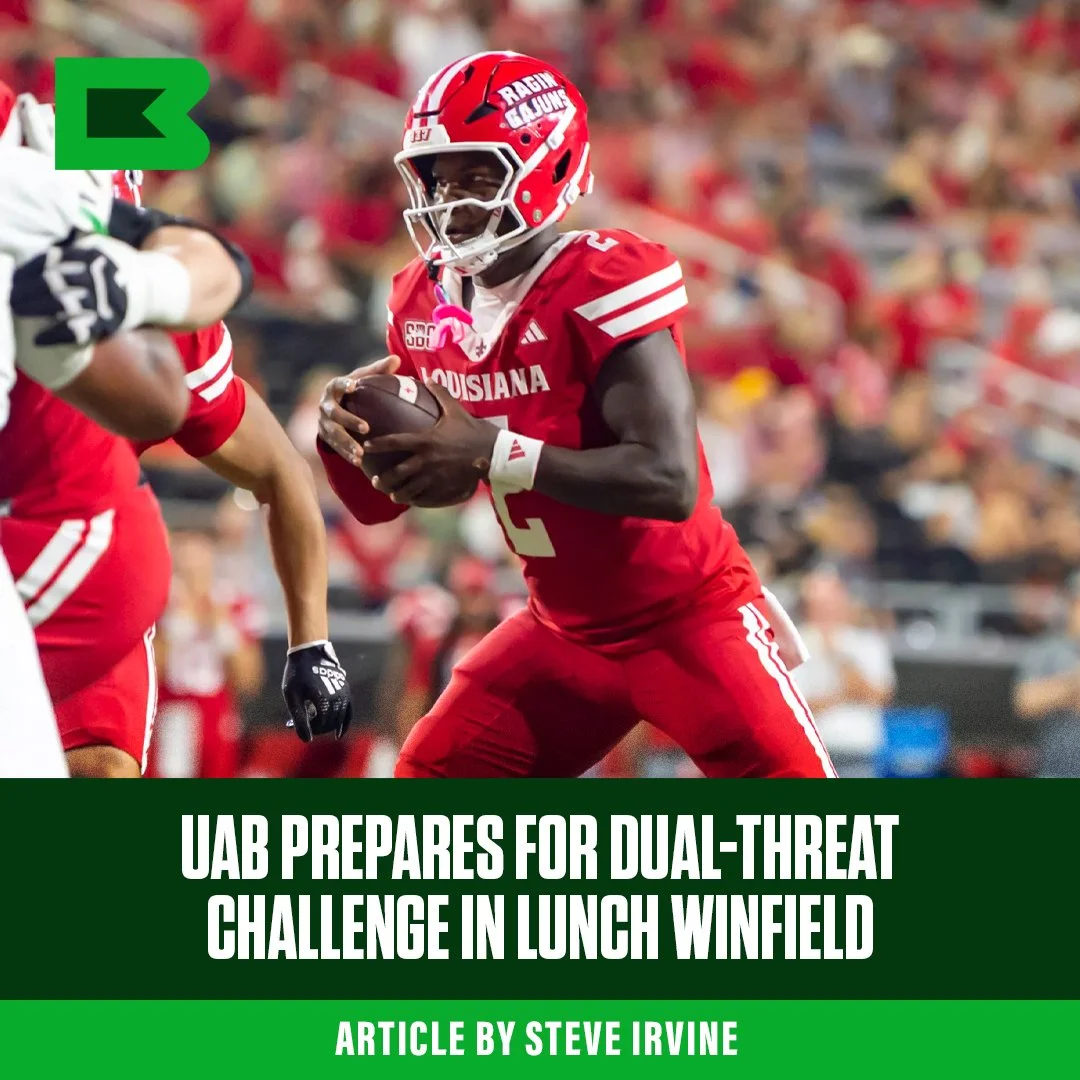 UAB Prepares for Dual-Threat Challenge in Lunch Winfield