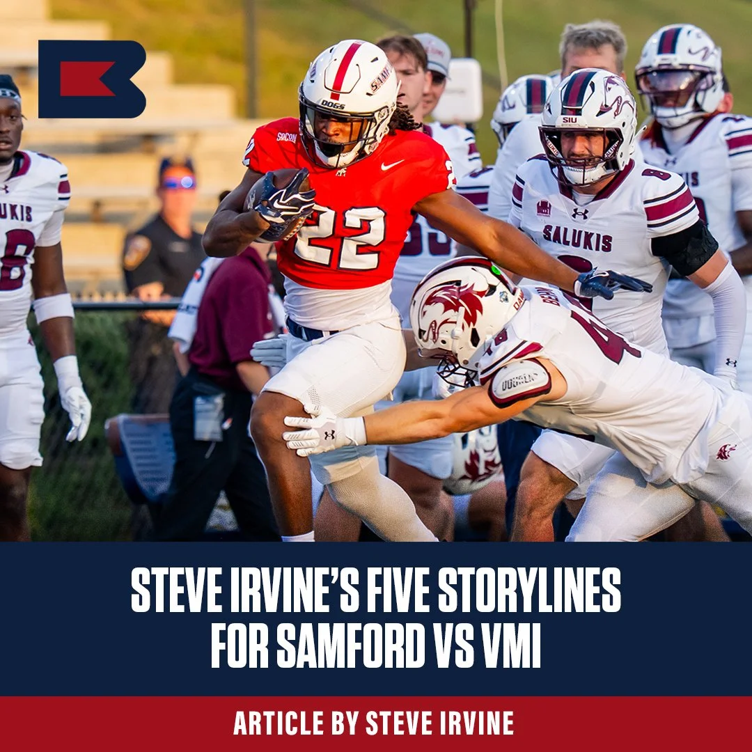 Steve Irvine’s Five Storylines for Samford vs VMI