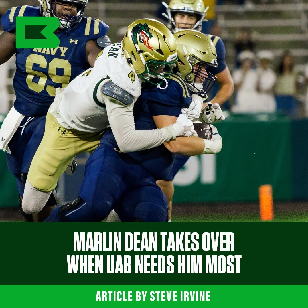 Marlin Dean Takes Over When UAB Needs Him Most, leading blazers to AAc Win