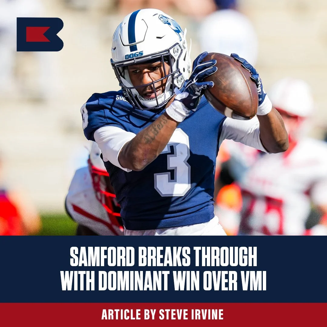 Samford Breaks Through With Dominant Win Over VMI