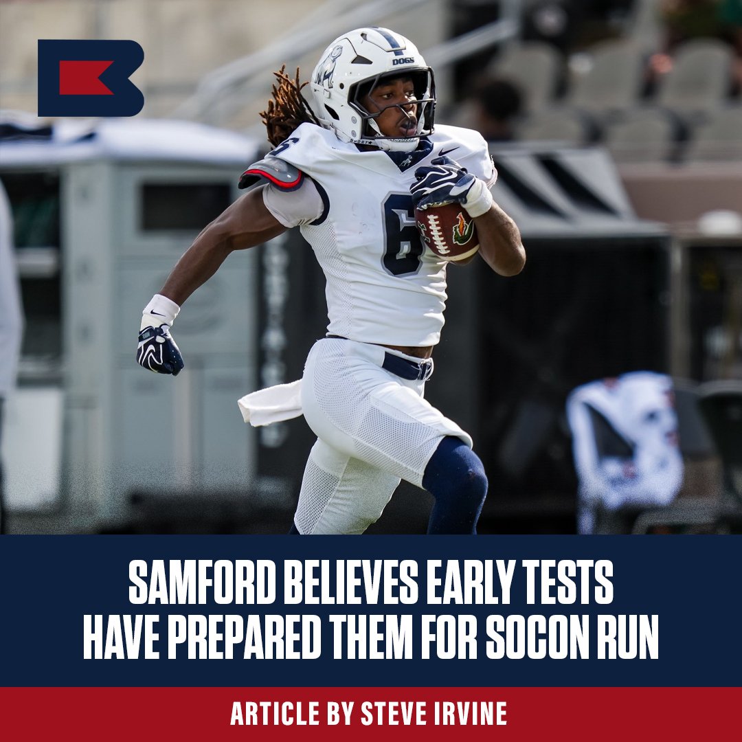 Samford Believes Early Tests Have Prepared It for SoCon Run