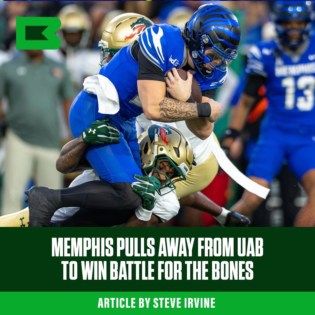 Memphis Pulls Away From UAB to Win Battle for the Bones