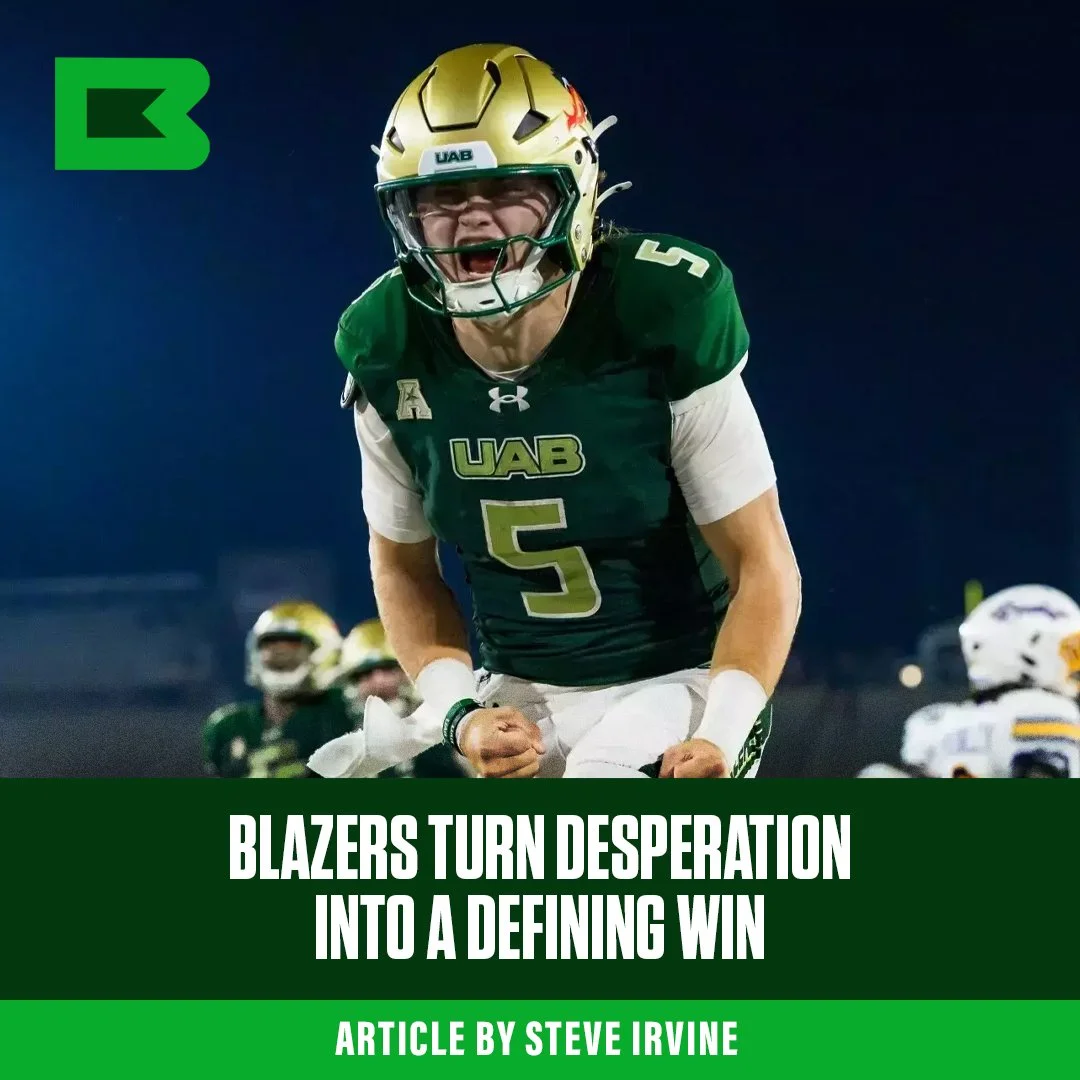 UAB turns desperation into Defining Win over East Carolina