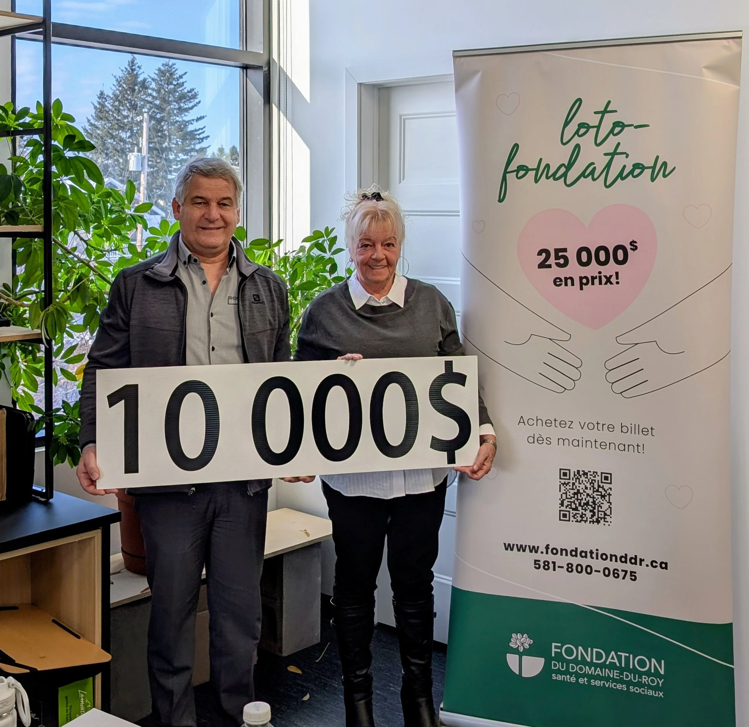 Anne Gagnon de St-Félicien remporte le gros-lot de 10 000 $