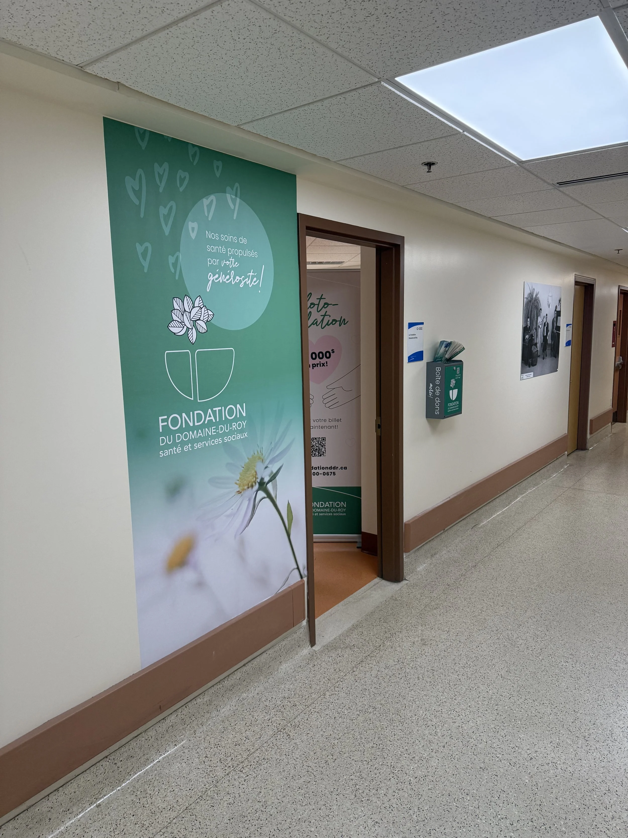 La Fondation du Domaine-du-Roy inaugure son nouveau bureau à l’Hôpital de Roberval