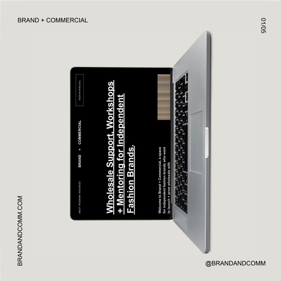 Exciting news y&rsquo;all &mdash; at last, our new website is now LIVE 🤘🏽

Here&rsquo;s the thing &mdash; growing an independent fashion brand can be challenging, especially when it comes to wholesale. That&rsquo;s where Brand + Comm steps in: your