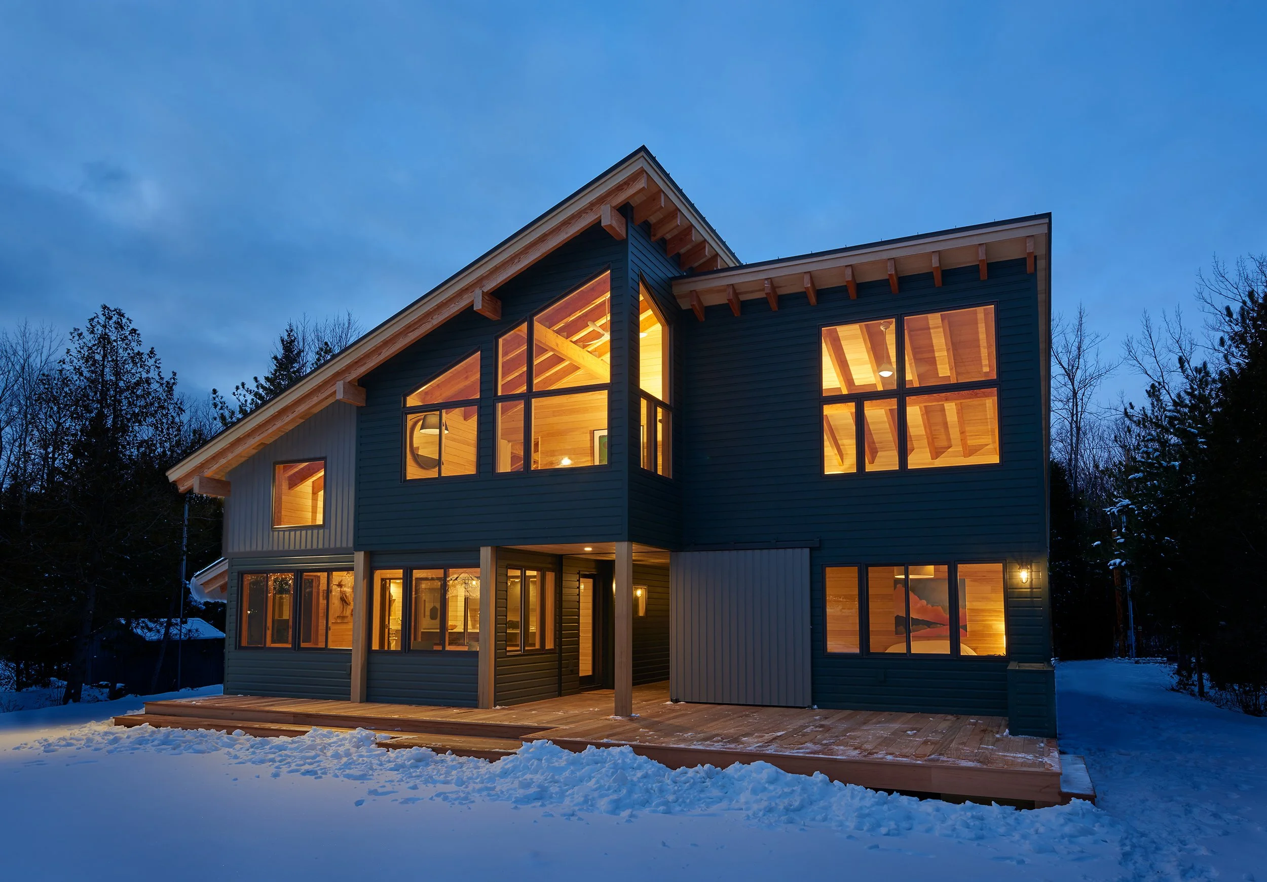 cultivation design studio projector house exterior view 3