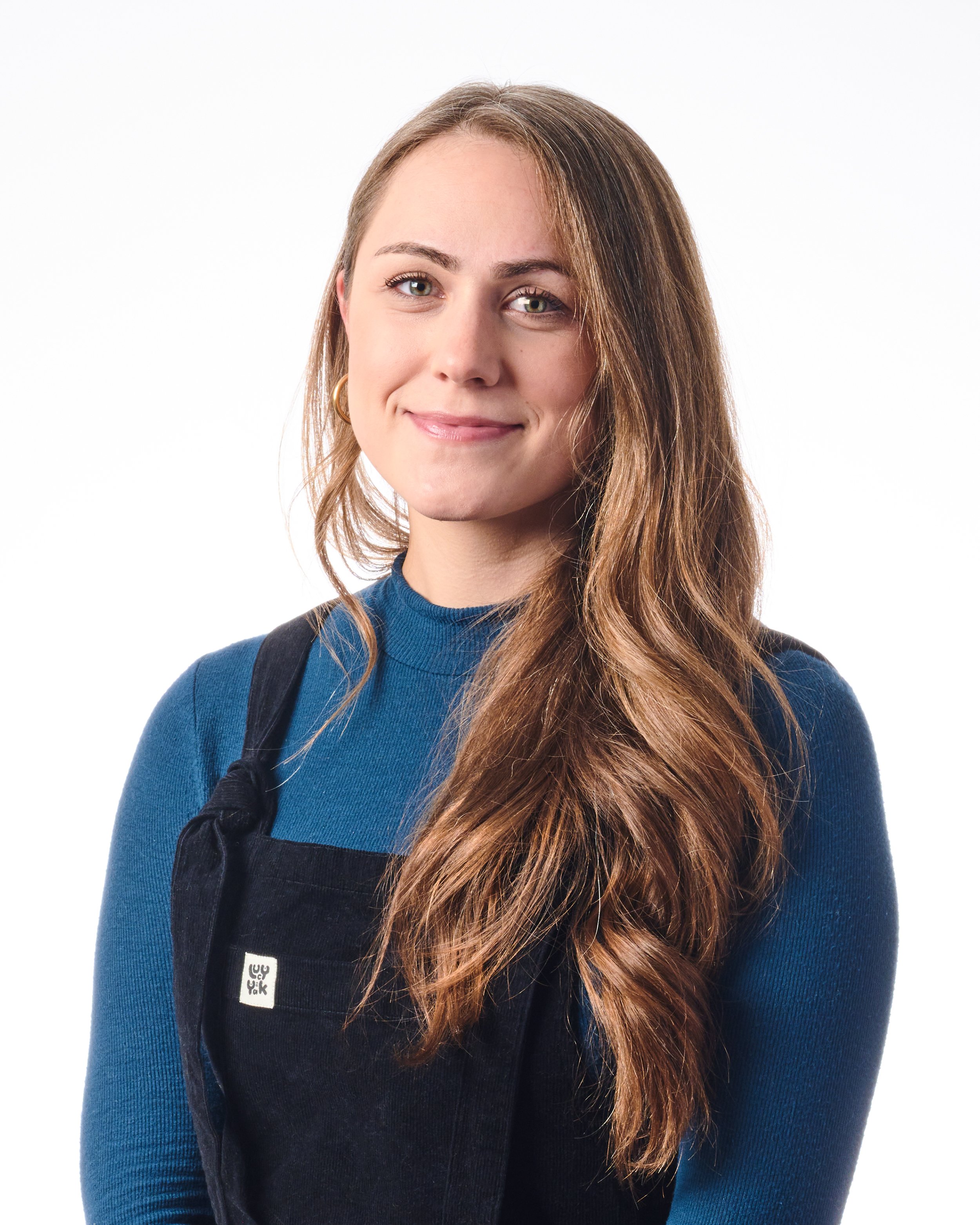 headshot of female emplyee taken in Burlington vermont photo studio