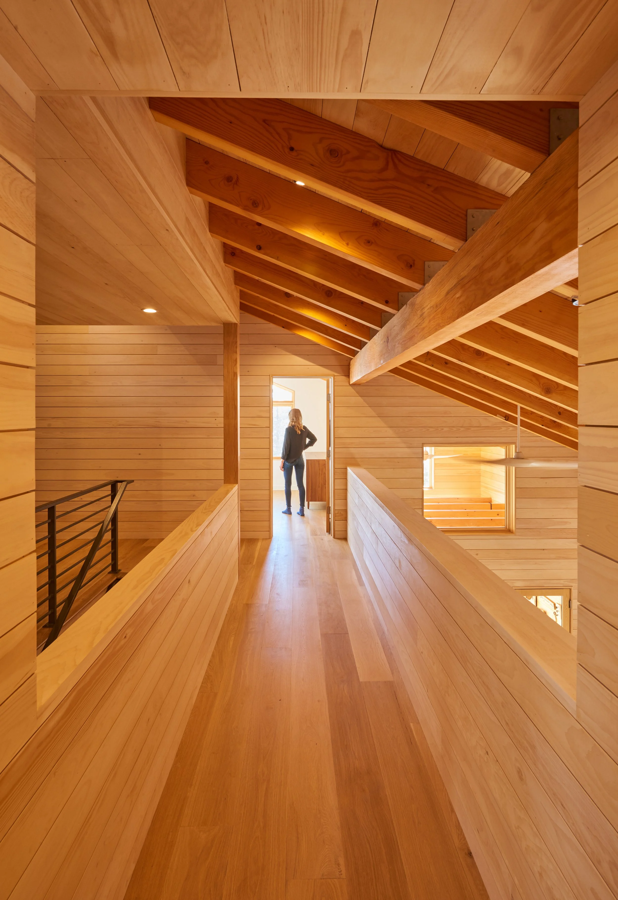 cultivation design studio interior architecture image of hallway featuring detailed woodwork