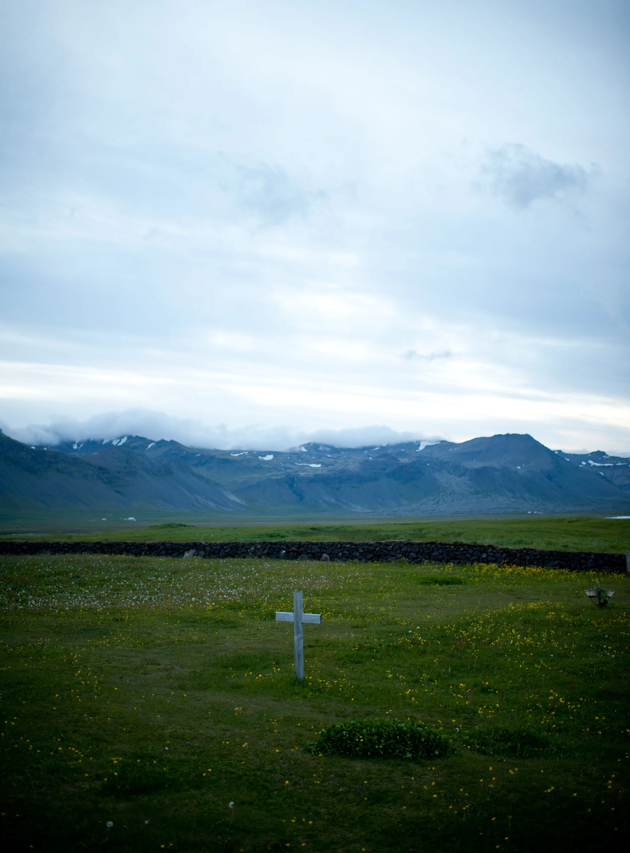 travel photo of a grave in iceland