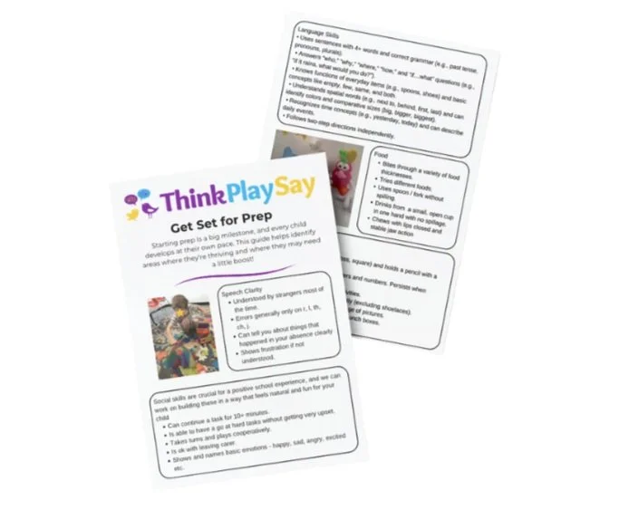 picture of get set for prep checklist