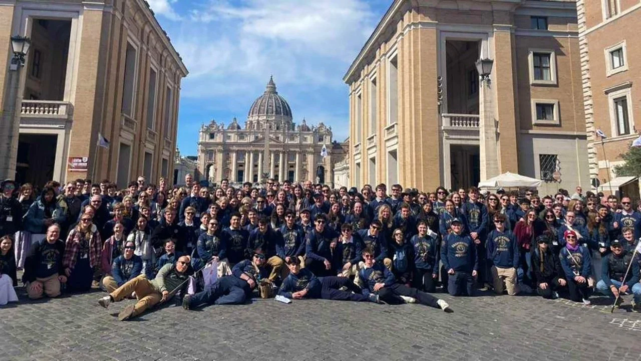 Students bring Chesterton's example of faith from the U.S. to Rome