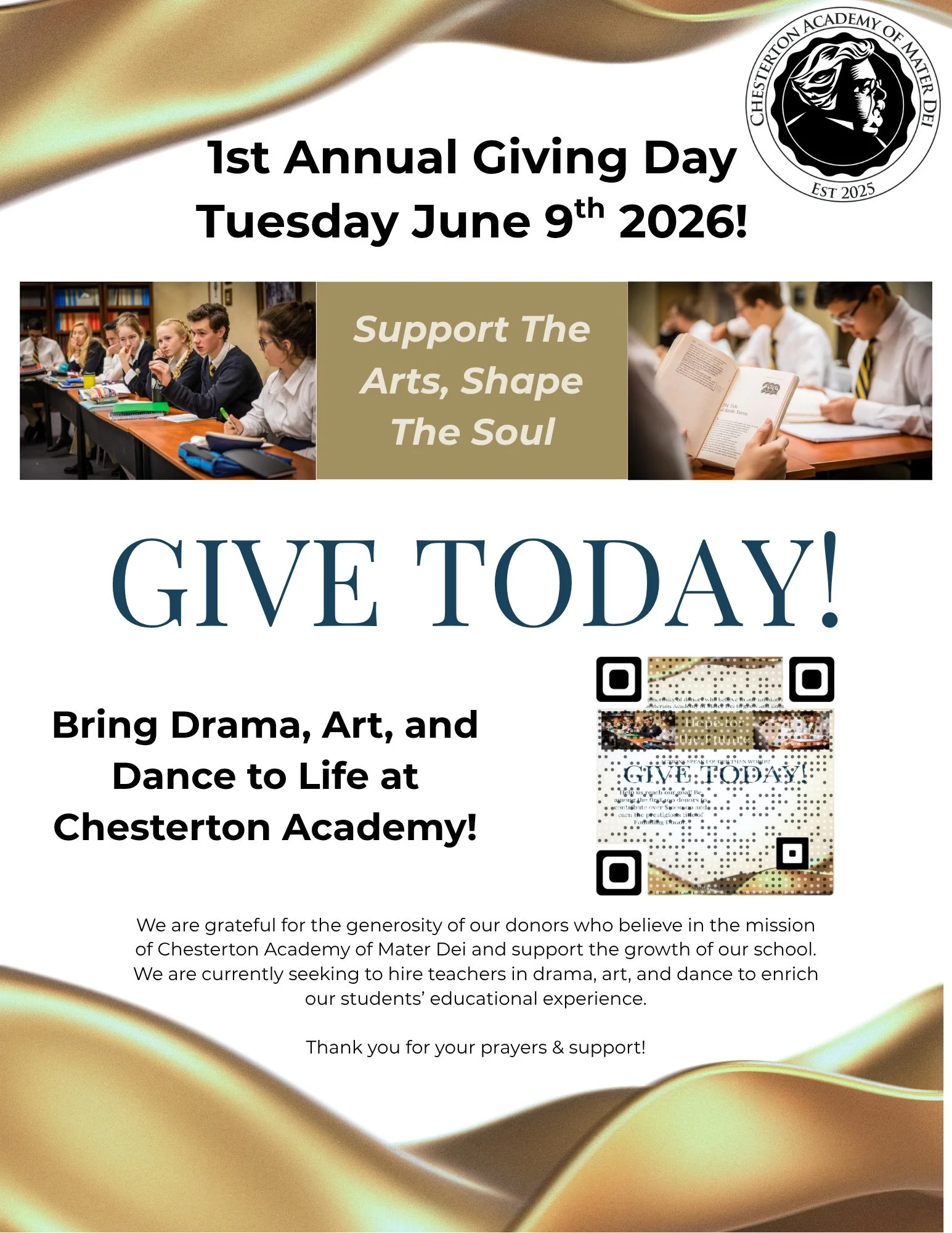 1st Annual Giving Day