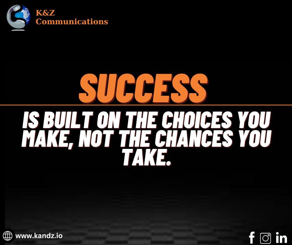 Every choice you make builds the foundation of your success.
.
.
.
.
#kandzcommunications #knzcommunications
#quotes
#quotesaboutlife
#quotesandsayings
#quotesgalau
#quotes #quotestoliveby
#quotestags #quotesbijak
#quotesaboutlife #quotesandsayings