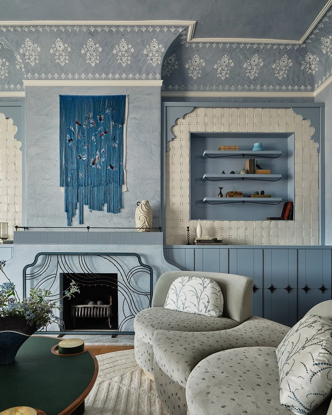 Ishara by Sindhu Peruri of @peruridesigncompany

The elegance of this Victorian home became the perfect setting to give form to Sindhu&rsquo;s long-held dream: a showcase space that seamlessly blends her Indian roots with a contemporary design sensib