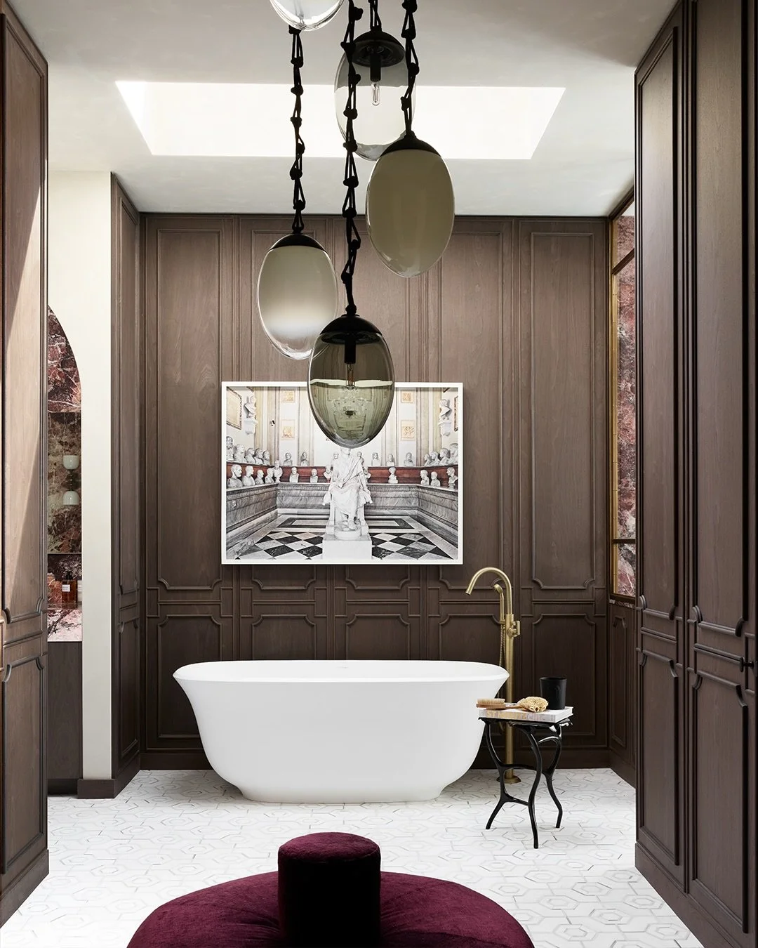 La Salle de S&eacute;r&eacute;nit&eacute; by @bylizettemarie

This primary bathroom balances contemporary restraint with reverence for the home&rsquo;s historic character. Conceived as an intimate escape the space doesn&rsquo;t immediately reveal its