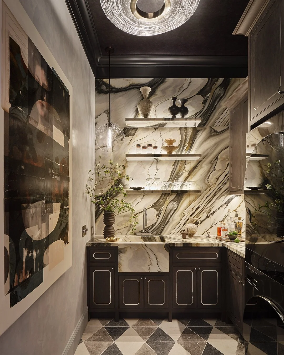 The Slow Spin by @kimberleyharrisoninteriors 

Kimberley created a utility space that is not quite what it seems. Reframing laundry as an elevated ritual within this historic Victorian, the space feels discovered rather than announced. Every detail s
