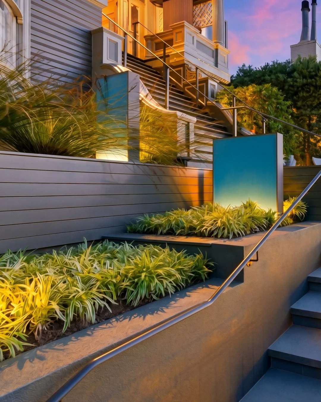 Recontextualize | A Pause the Sky Walks Into by @studiogreenlandarch 

The arrival vignette tests your expectation of the home&rsquo;s context. The landscape allows the participant to experience a sequence of forms, textures, and tones that intention