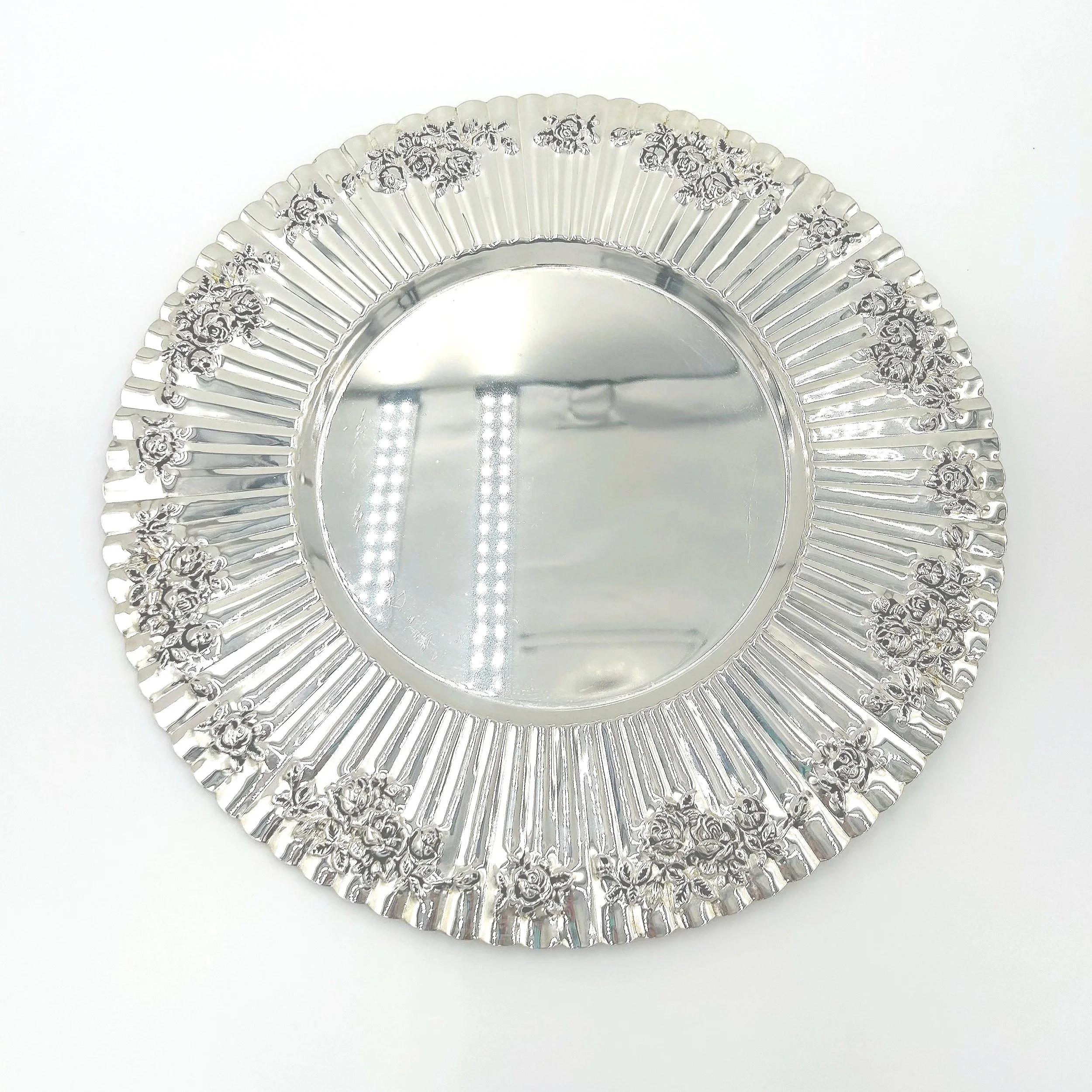 Royal Doulton Silver Collection Plate Charger