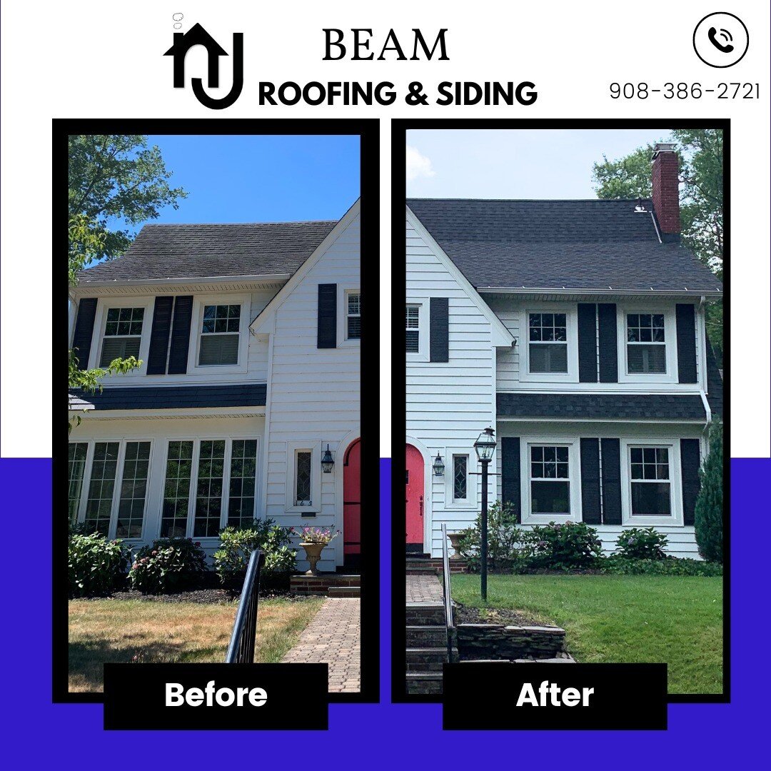 🔨 Roof Transformation: Before &amp; After! 🔨

We're thrilled to share this incredible roofing project with you. Our team worked tirelessly to give this home a stunning makeover. Take a look at the before and after pictures and be amazed at the tran