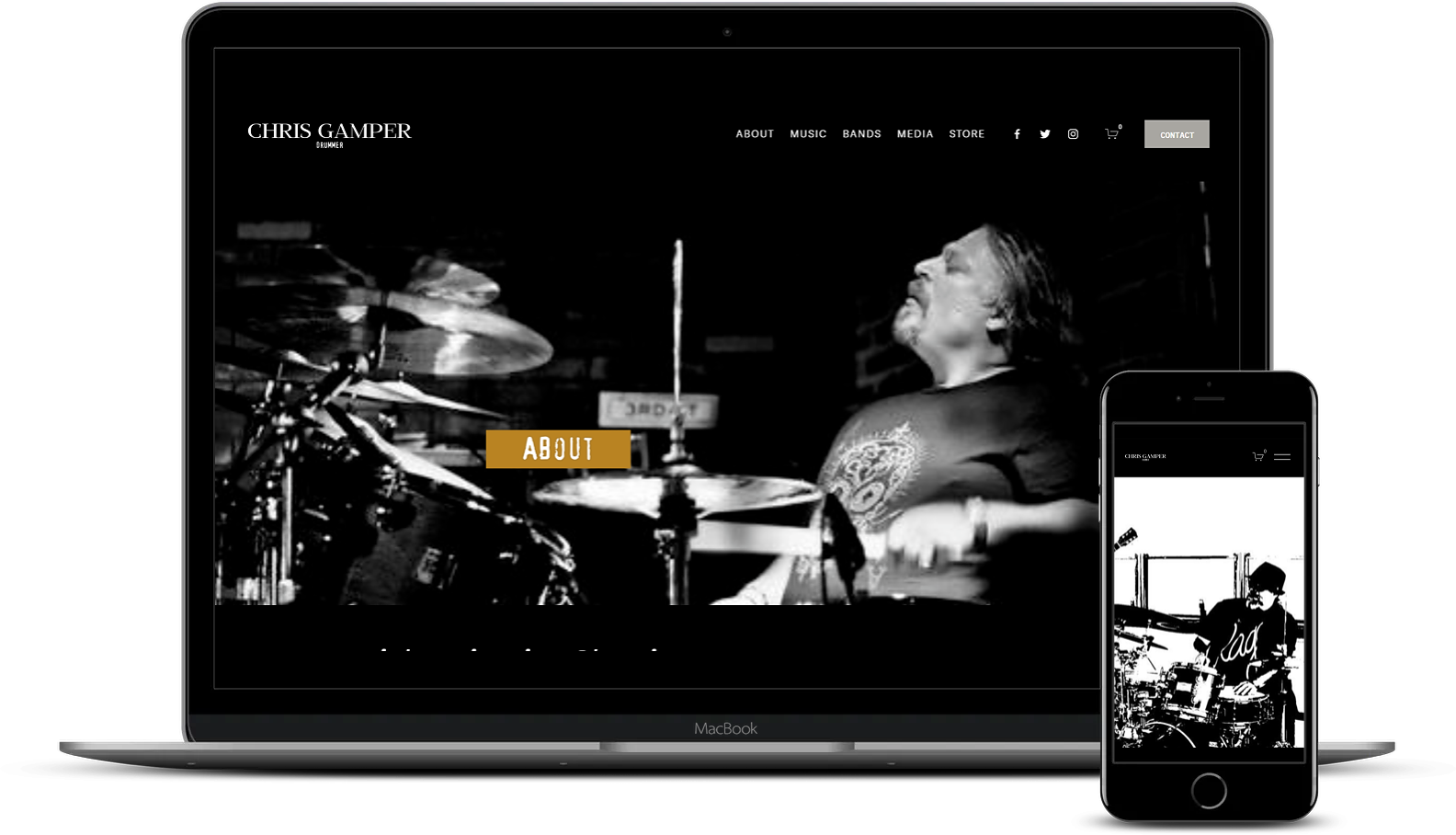 Christopher Gamper - Professional Drummer