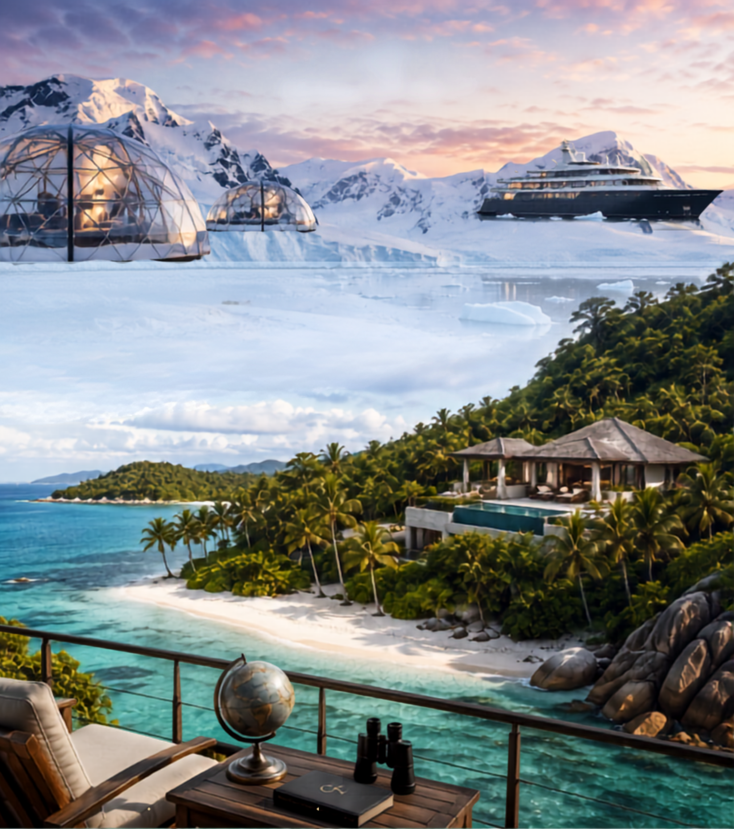 The CT Signature Guide to the World’s Last True Frontiers: From Antarctic Ice Camps to Private Island Buyouts