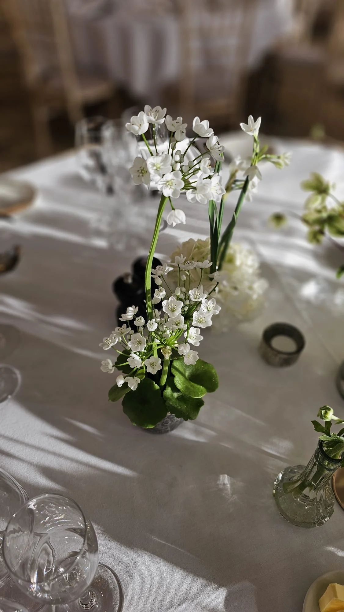Table details in The Capel Suite, Castlemartyr Estate