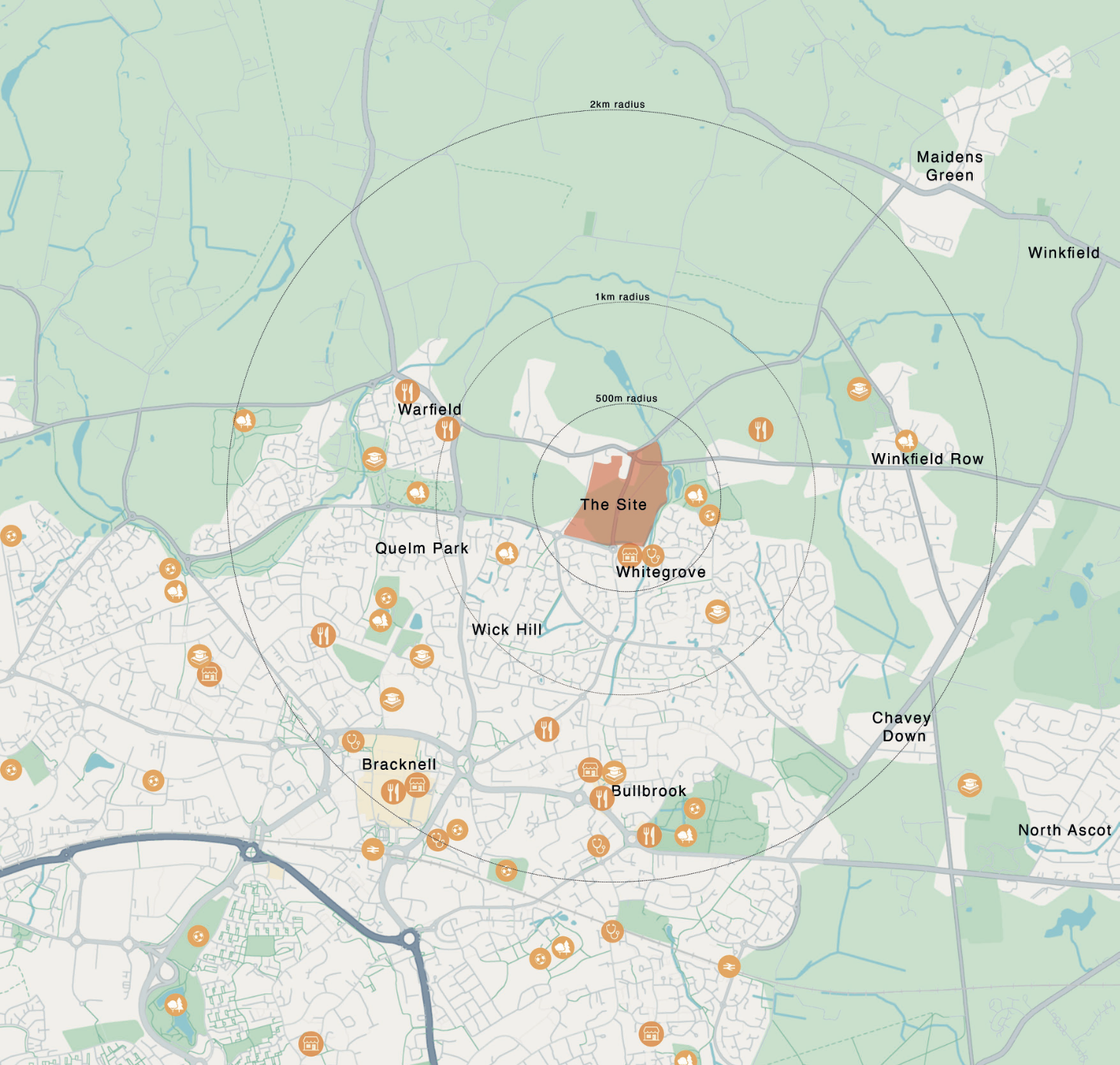 Nearby facilities