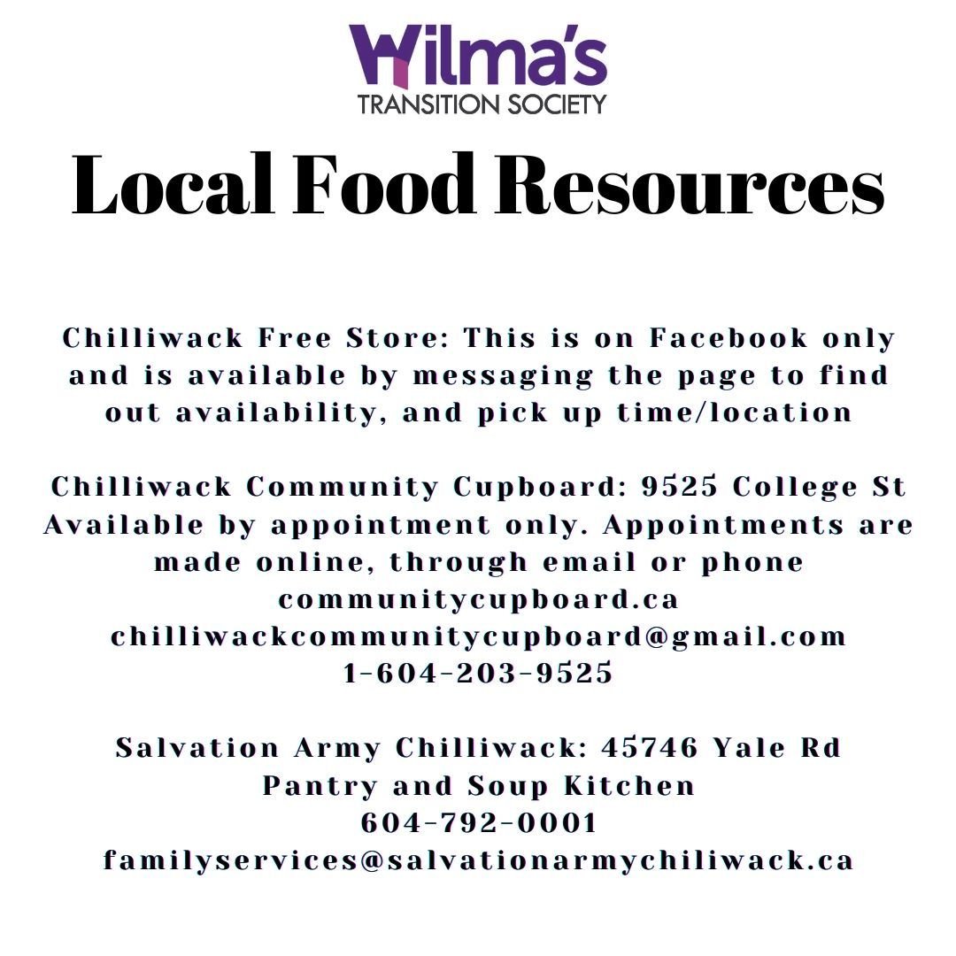 Chilliwack Food Resources