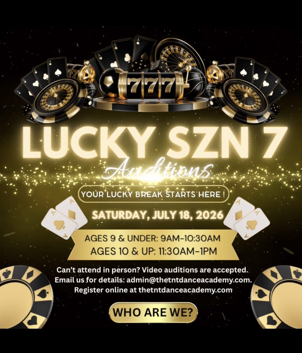 TNT SEASON 7 AUDITIONS