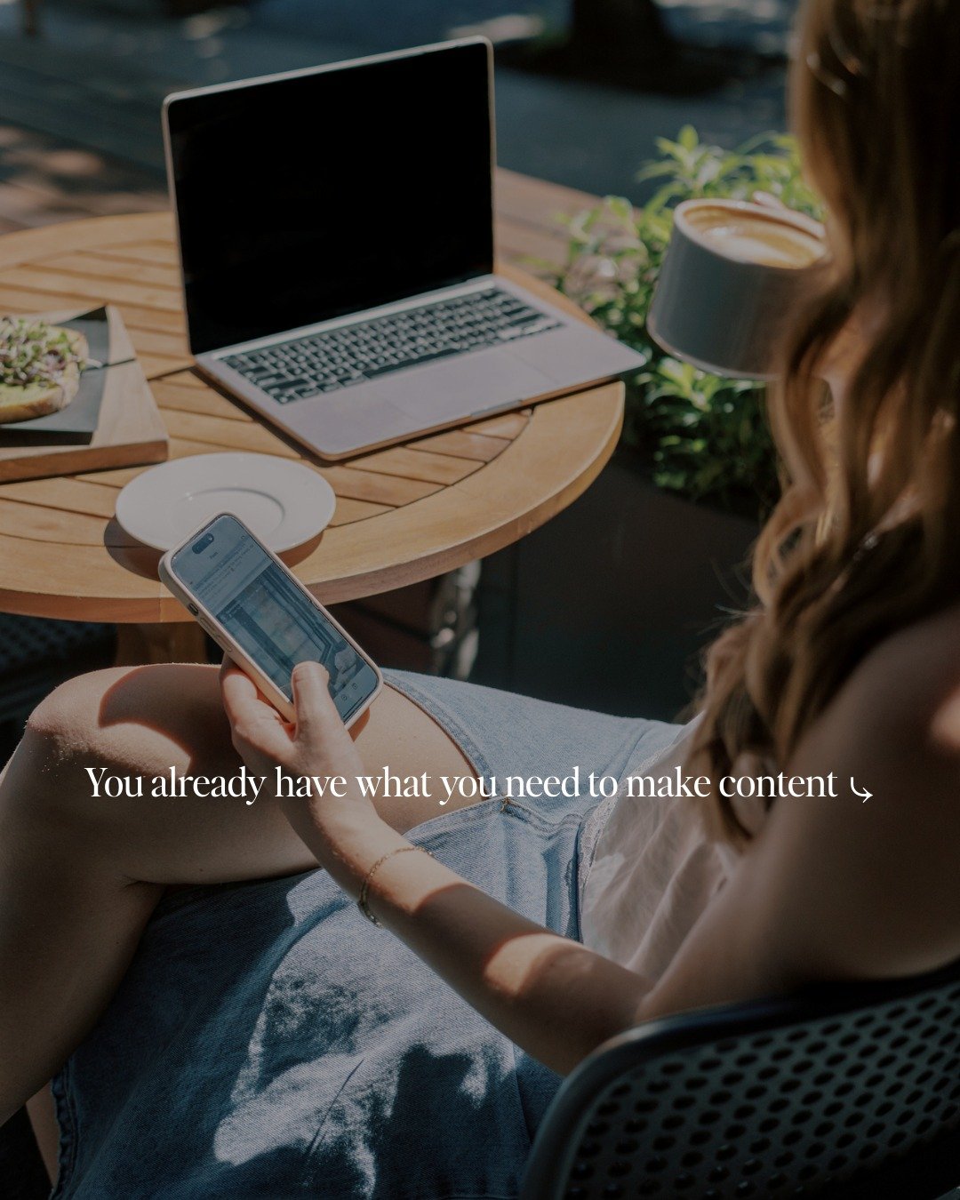 I know it feels awkward at first.
But the next time you catch yourself thinking, &ldquo;I should post something&hellip;&rdquo;&mdash;stop and just record where you are.

Take a photo.
Talk to the camera.
Record your route.
Write down what your client