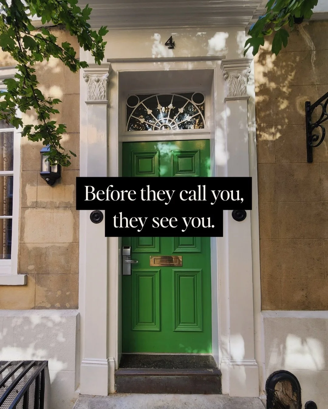 Before a buyer steps foot inside a home they have already formed an opinion. 

The photos. The listing. The agent&rsquo;s name attached to it.

Your brand works the exact same way. ✨

Before a client calls you, they&rsquo;ve already decided whether t