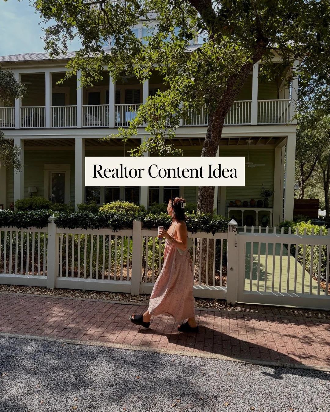 Help your audience get to know the real you! ✨ No need to mention that you&rsquo;re a Realtor here. That is probably in your username and bio anyway! If someone resonates with what you share in this post, it&rsquo;s likely they will want to follow yo