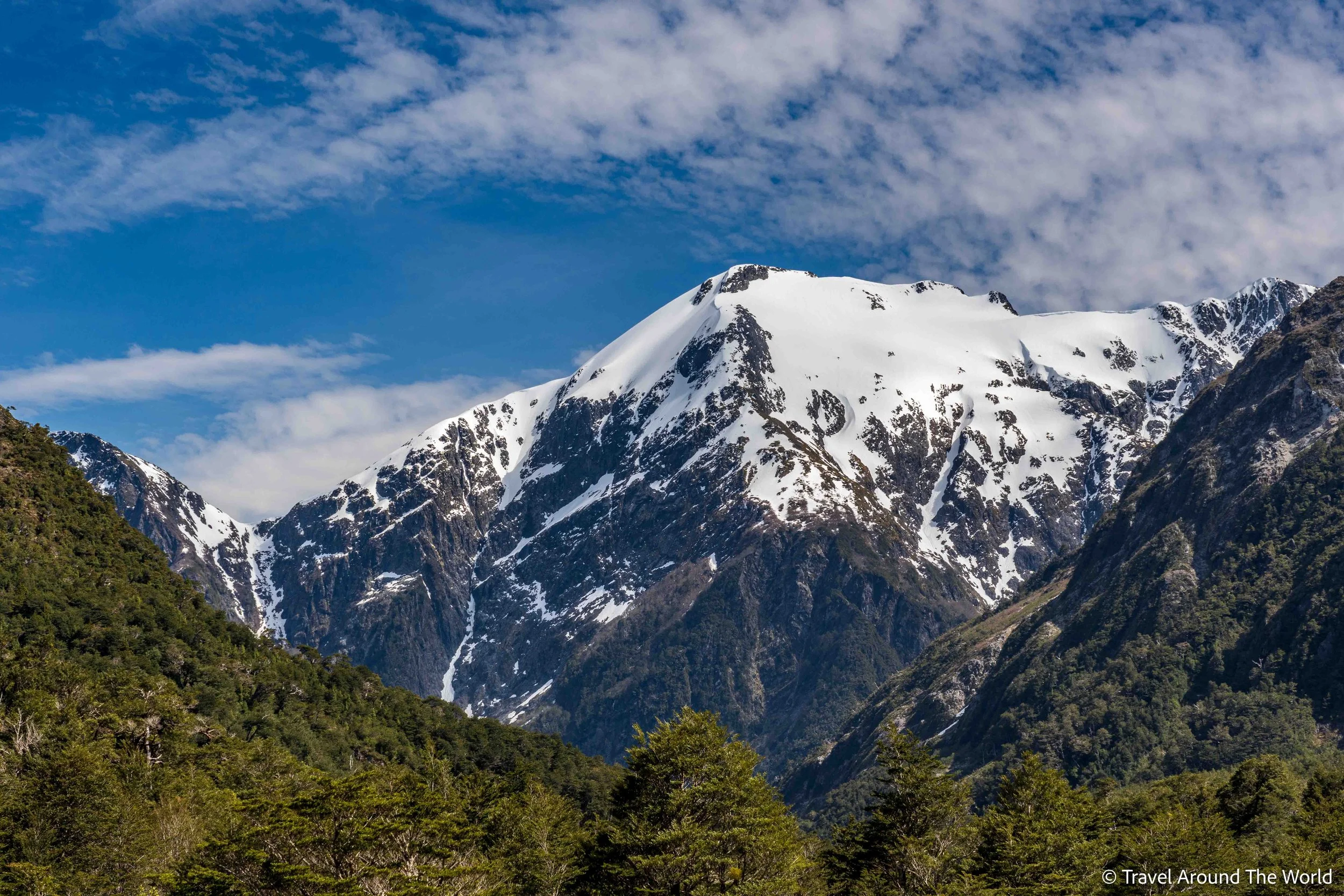 herrliches Bergpanorama bei der Laguna Los Quetros