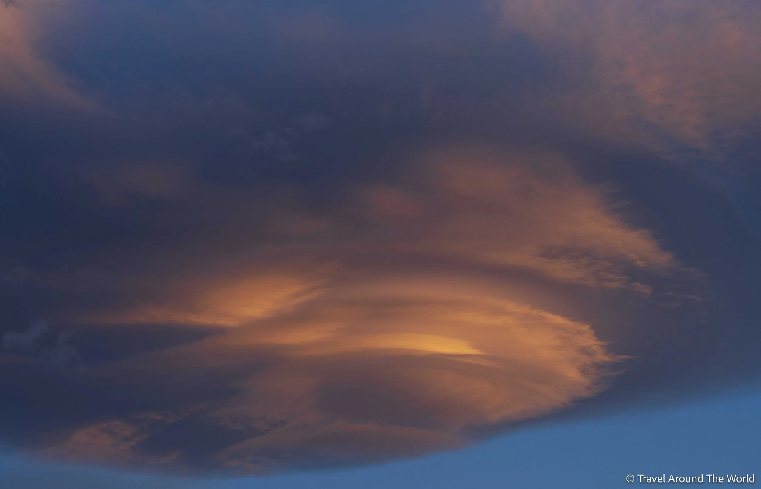Wolkenstimmung am Slana River