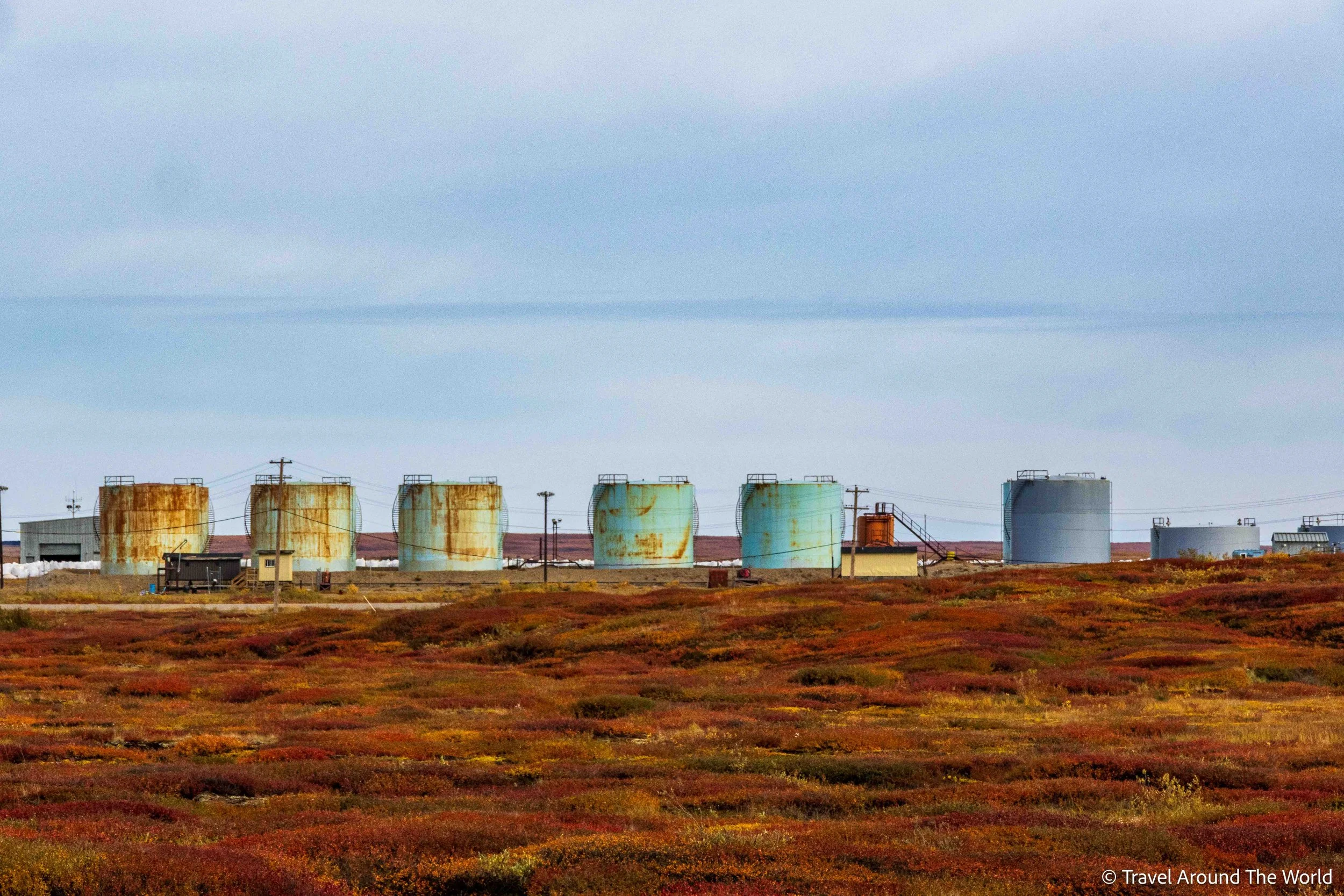 Treibstoff-Tanklager