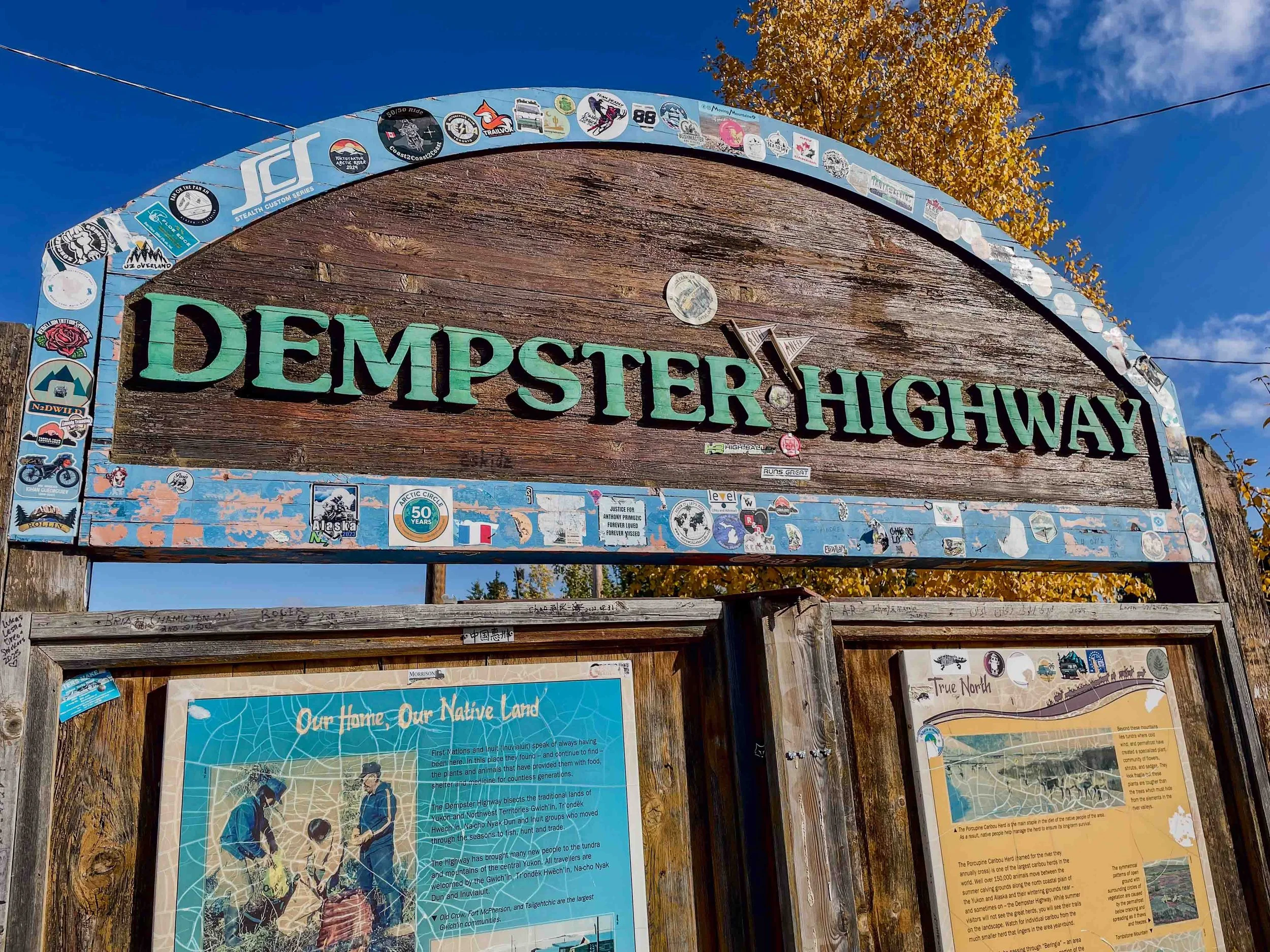 #47: Auf dem Dempster Highway in Richtung Arktischer Ozean