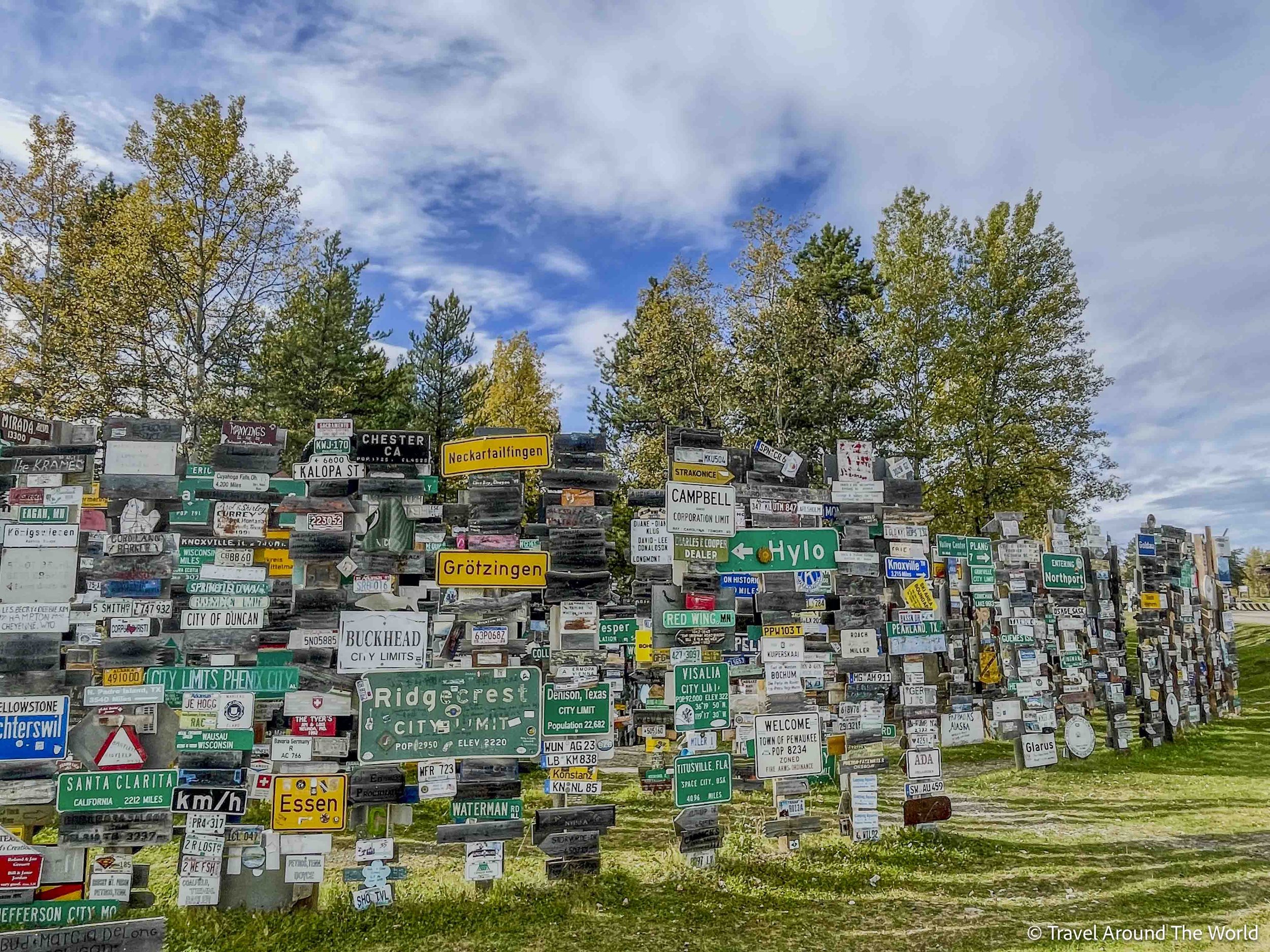 Watson Lake Sign Post Forest