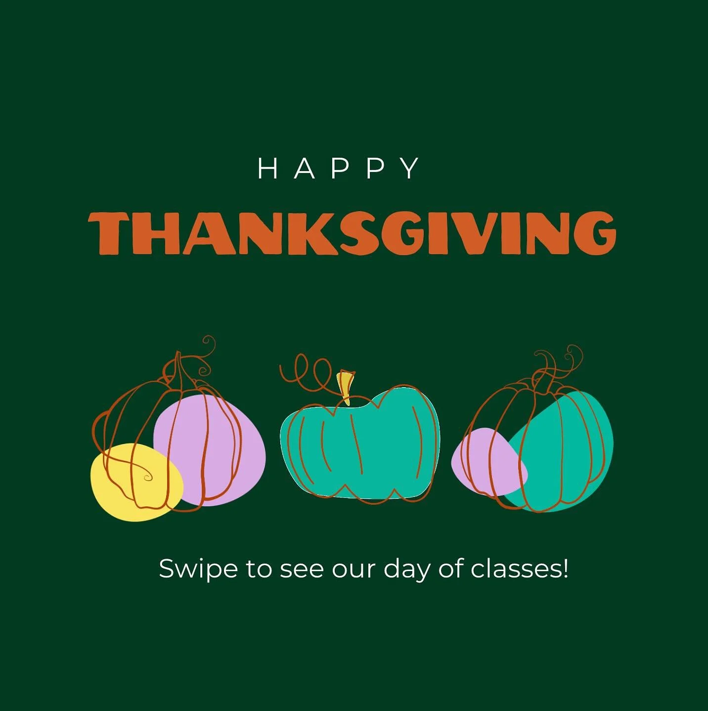Start your holiday with movement and gratitude! Here&rsquo;s our special lineup for Thanksgiving Day! Reserve your spot and make this Thanksgiving a day to feel good inside and out. 🧡🍂🦃

#pilates  #pilatesreformer #pilateslife #pilatesthanksgiving
