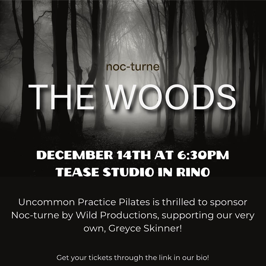 Uncommon Practice Pilates very own @greyce.skinner super exciting production is coming around the corner! Grab your tickets at the link in our bio! 🎟️🤗

#theater #denvertheatre #production #teasestudio #denverstudio #decembershow #whattodo #whattod